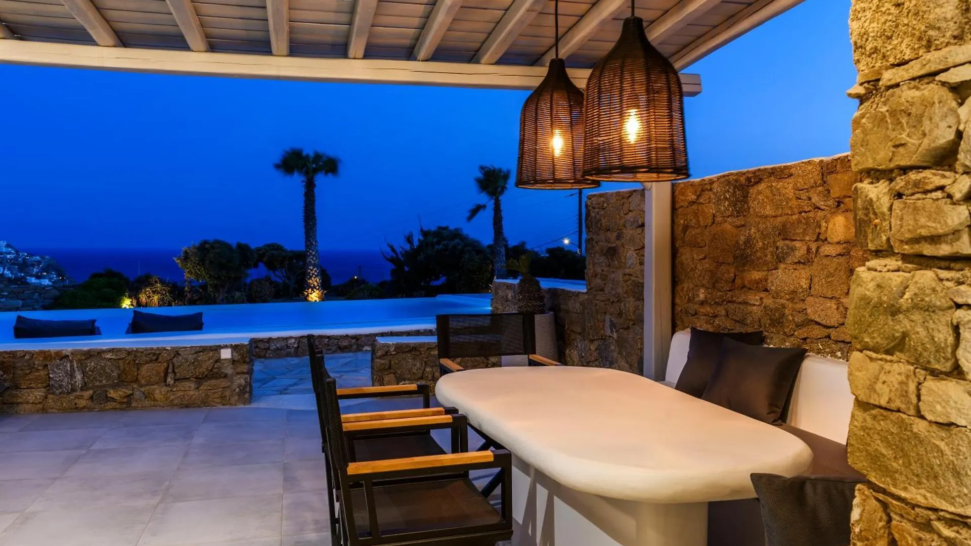 Mykonos 4 Bedroom Pool Villa Elia  0*, Elia (Mykonos) Řecko